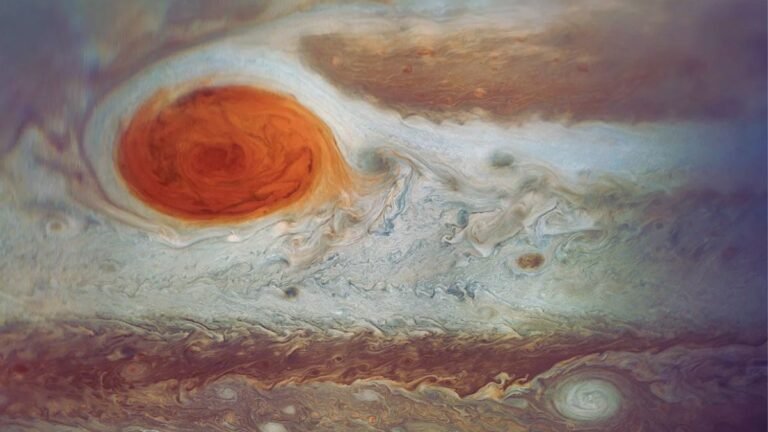 Red Spot Captured By NASA